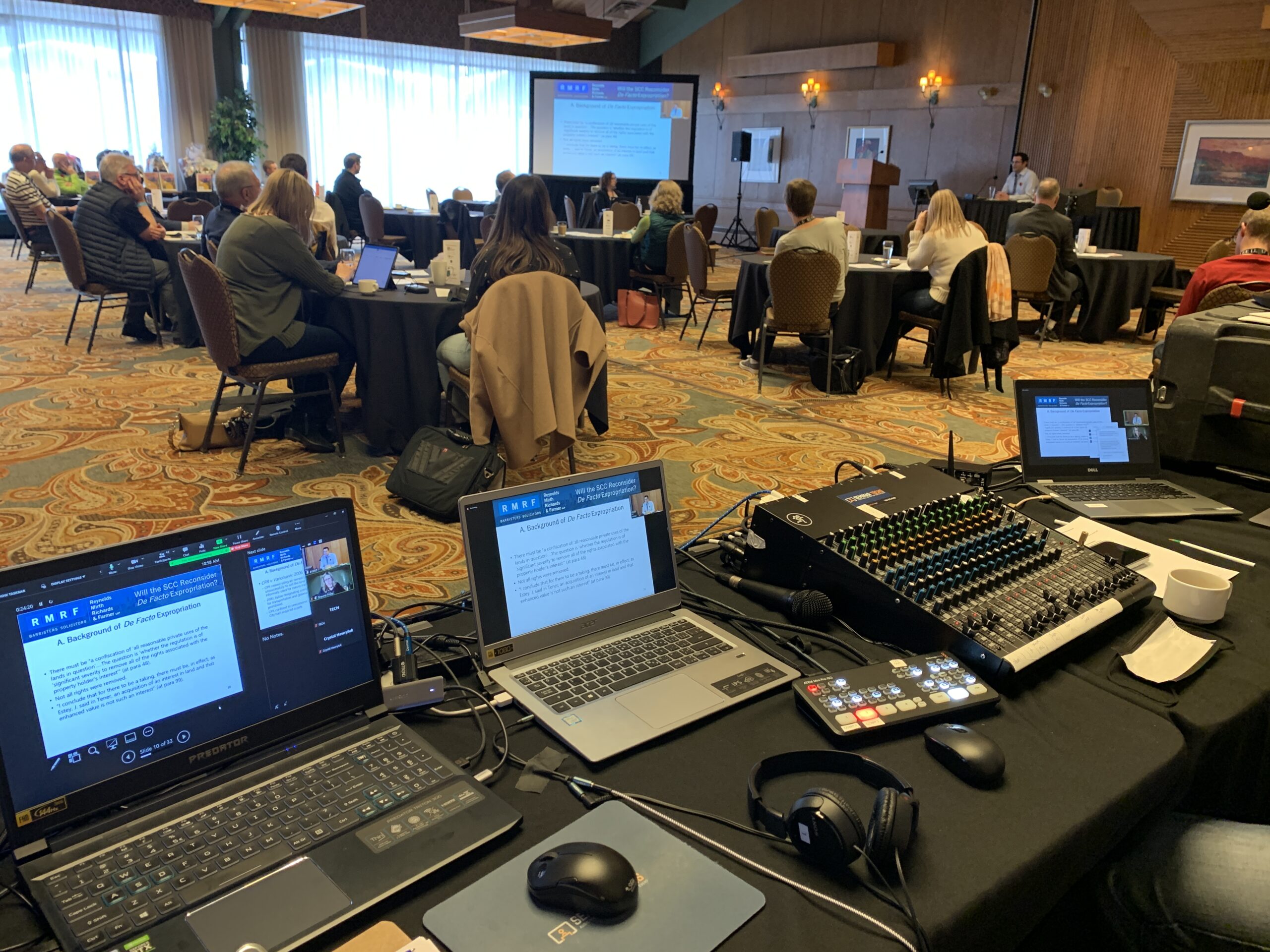 Hybrid Event Livestreaming Edmonton YEG Banff